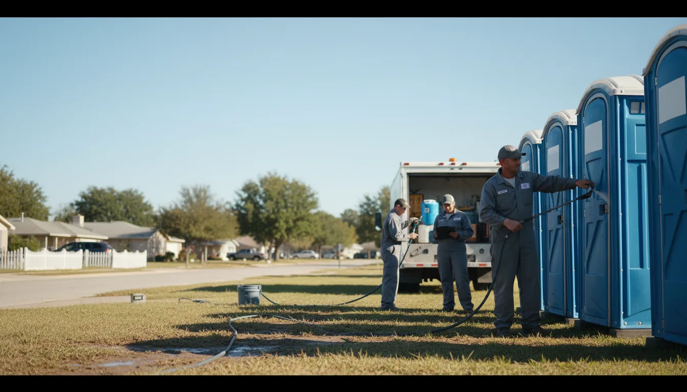 Long-Term Portable Toilet Rental in Sapulpa, OK near me